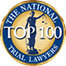 The National Top 100 Trial Lawyers badge